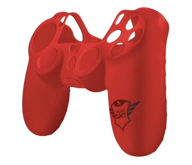 TRUST Nakladka na pada PS4 GXT 744R Czerwona - 561461 - zdjęcie